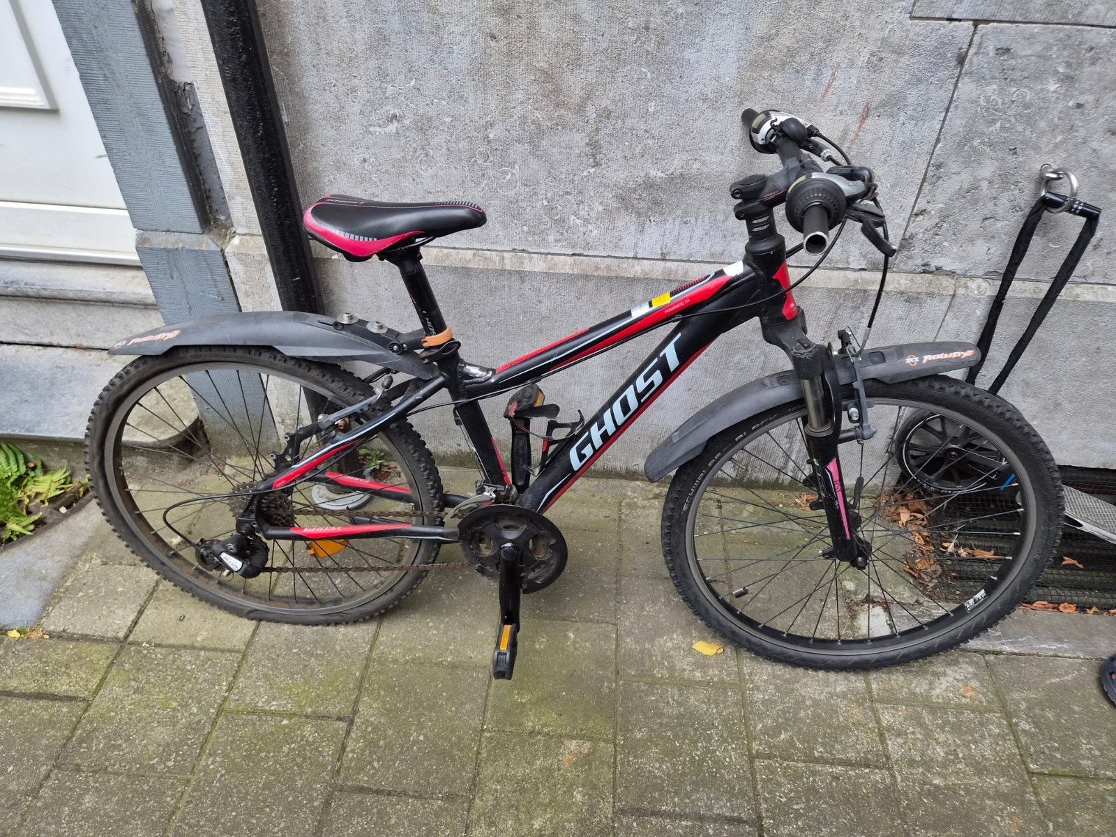 kinderfiets, Ophalen