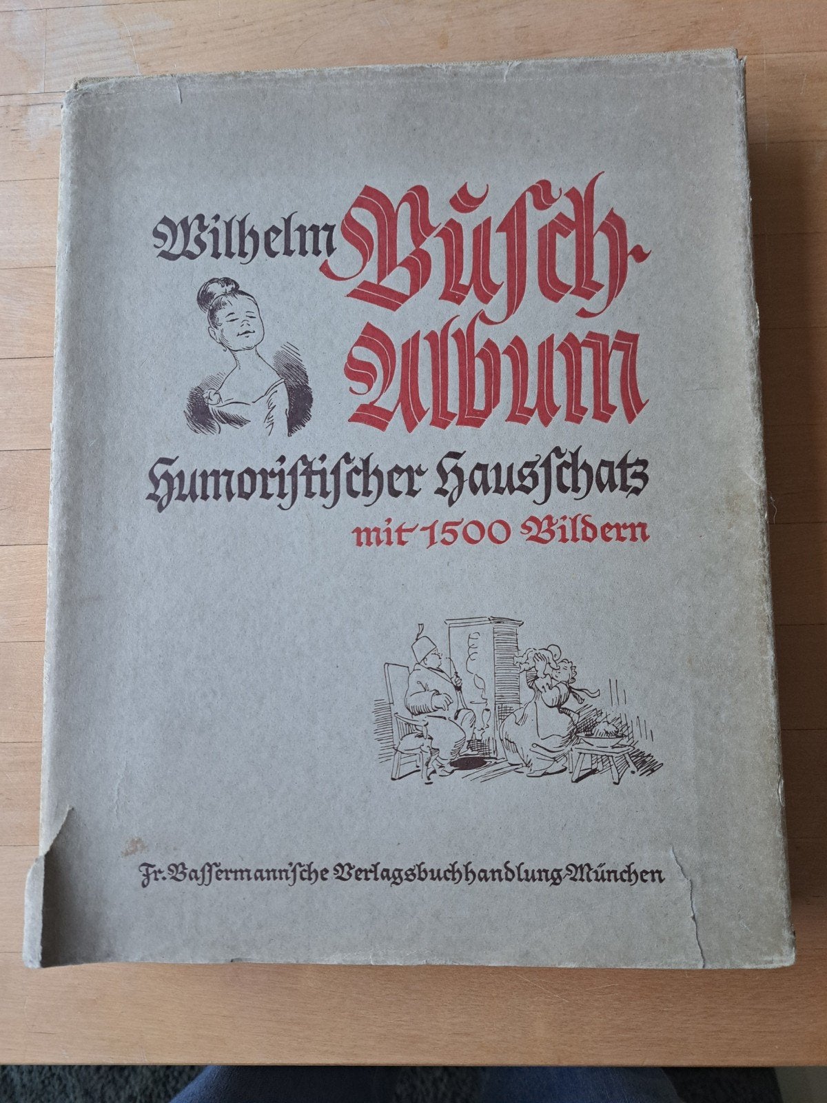 Wilhelm Busch-Album: Humoristischer Hausschatz, Boeken, Ophalen of Verzenden, Wilhelm busch, 20e eeuw of later, Gelezen