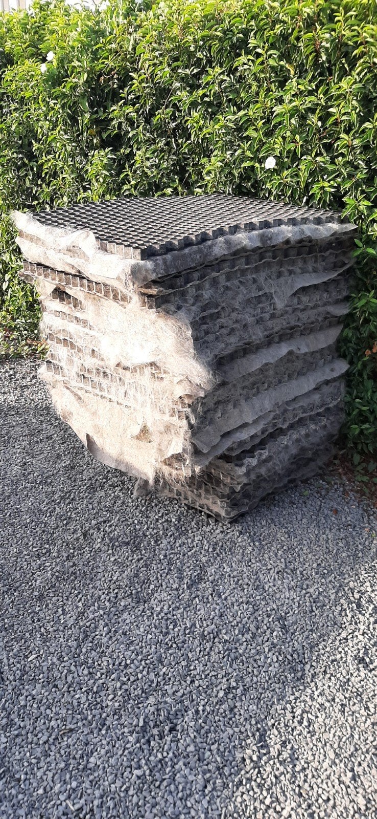 Tapis Nidagravel et tissu pour racines - stabilisation du gr, Enlèvement, Gravier