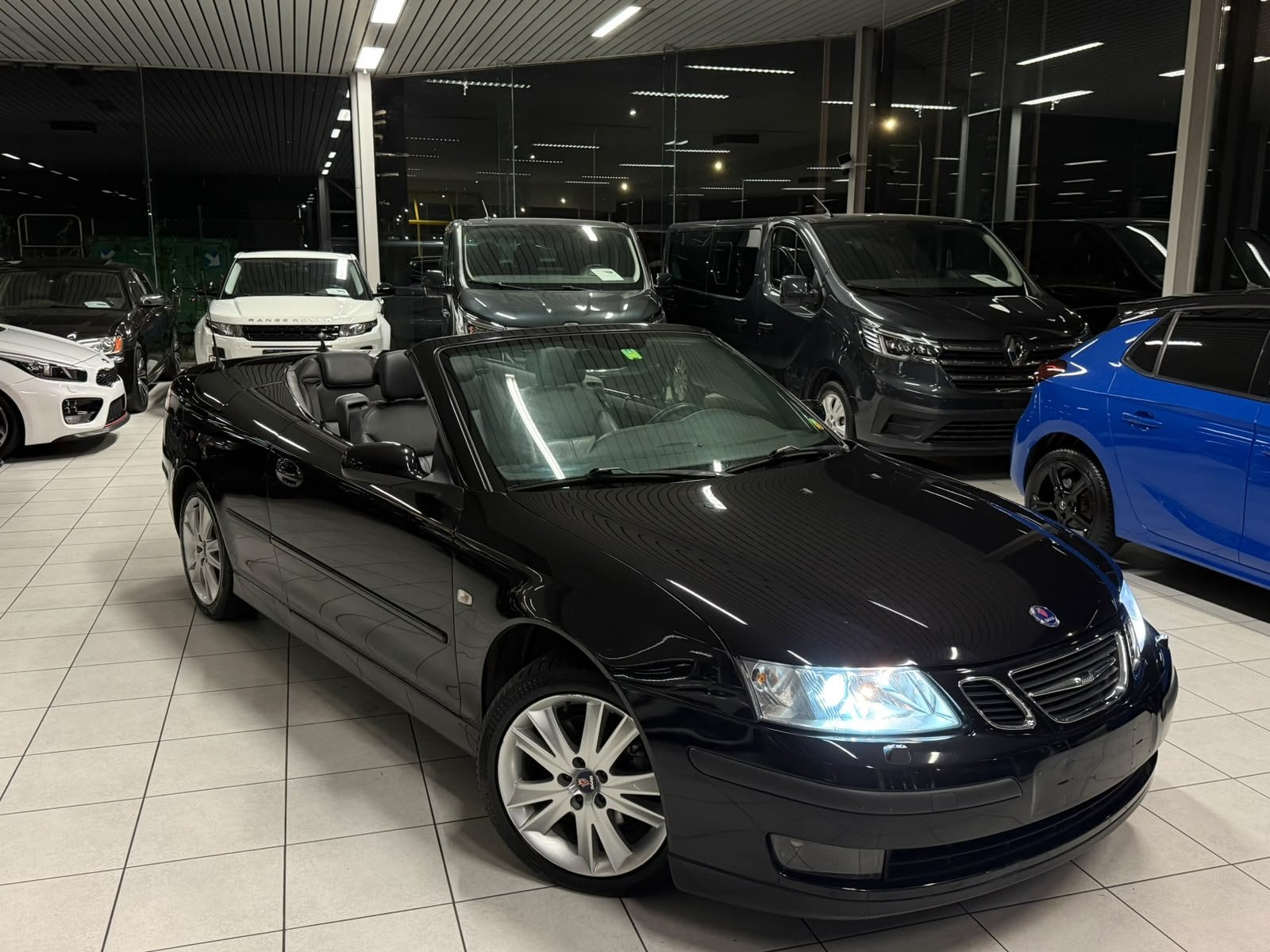 Saab 9-3 Cabrio Automatique 1.9D 110kW Euro 4, Autos, Achat, 199 g/km, Entreprise, Volant multifonction