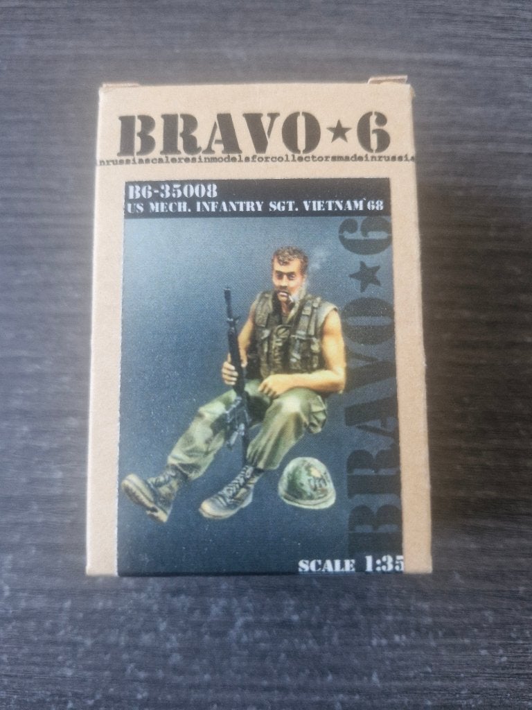Bravo*6 1/35 US Mechanical Infantry Sgt. Vietnam '68, Hobby en Vrije tijd, Modelbouw | Figuren en Diorama's, Ophalen of Verzenden