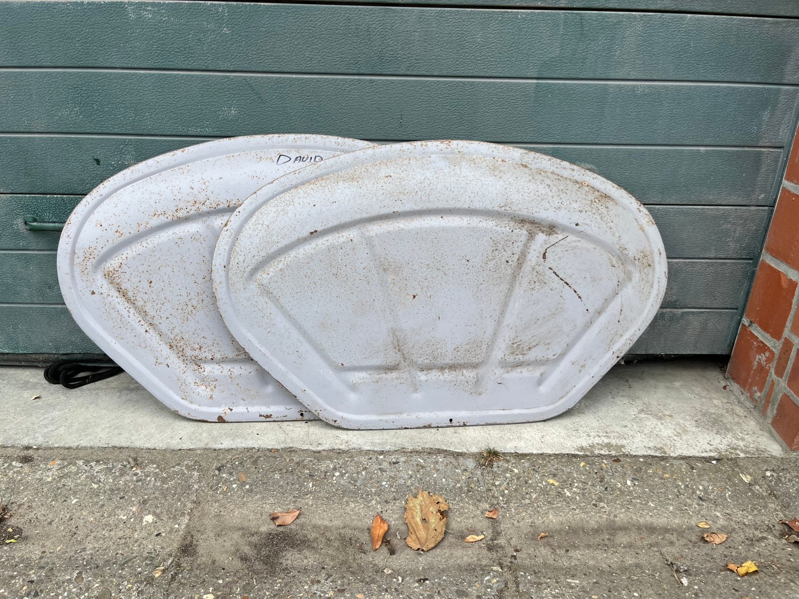David brown spatborden, Enlèvement
