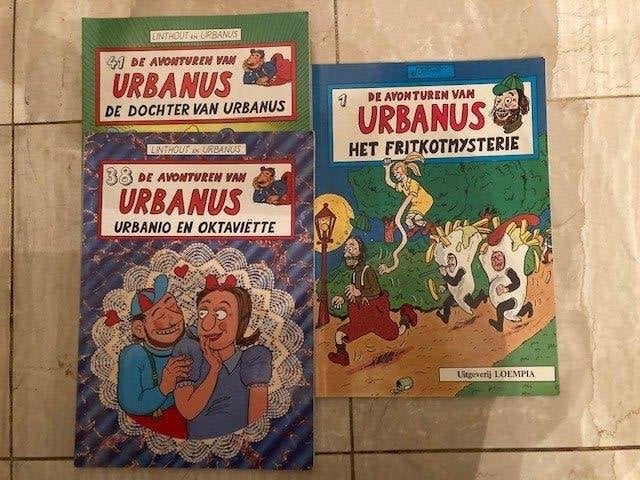 URBANUS 3 STRIPS, Plusieurs BD, Enlèvement ou Envoi, Comme neuf, Urbanus en Linthout