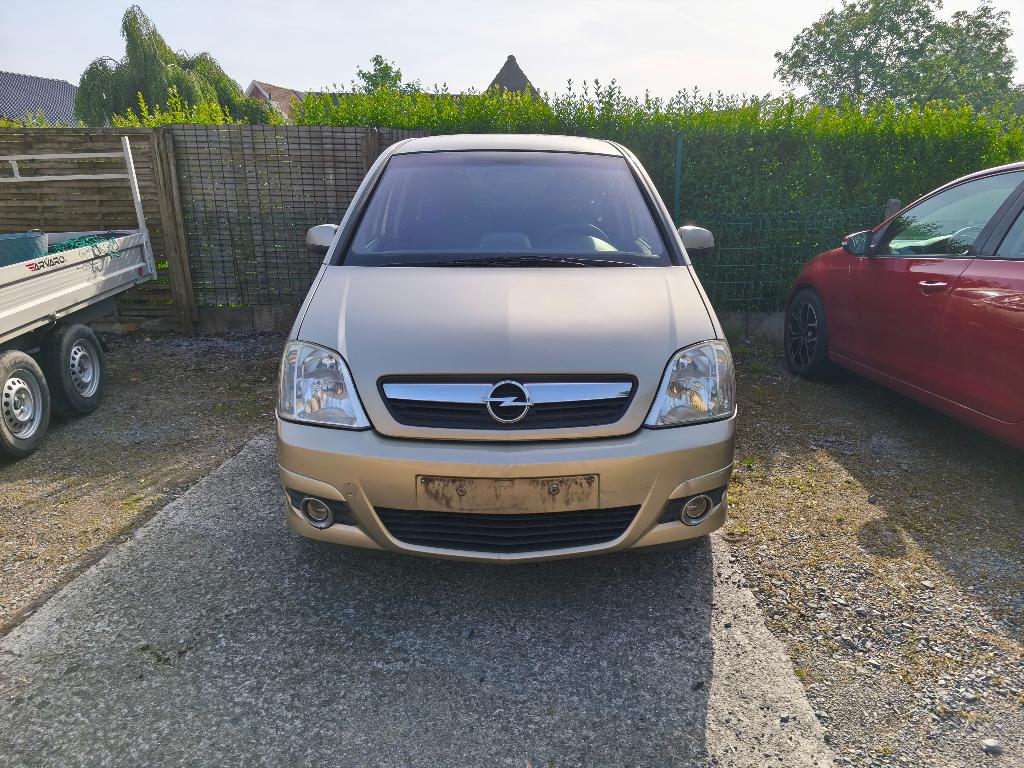 Opel Meriva 1.4i 233dkm, voor onderdelen, Auto's, Opel, Voorwielaandrijving, 1360 cc, Zwart, Overige kleuren