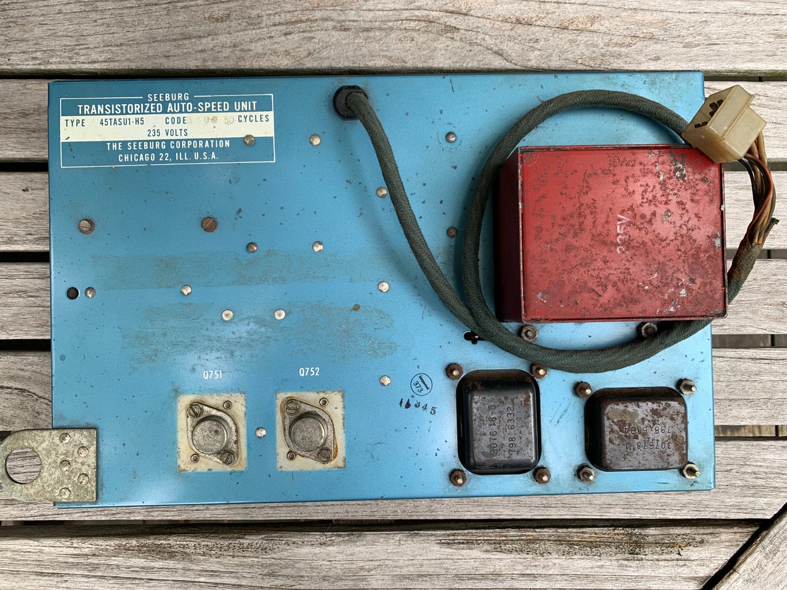 Auto-speed unit Seeburg type 45TASU1-H5, Enlèvement, Utilisé, Seeburg