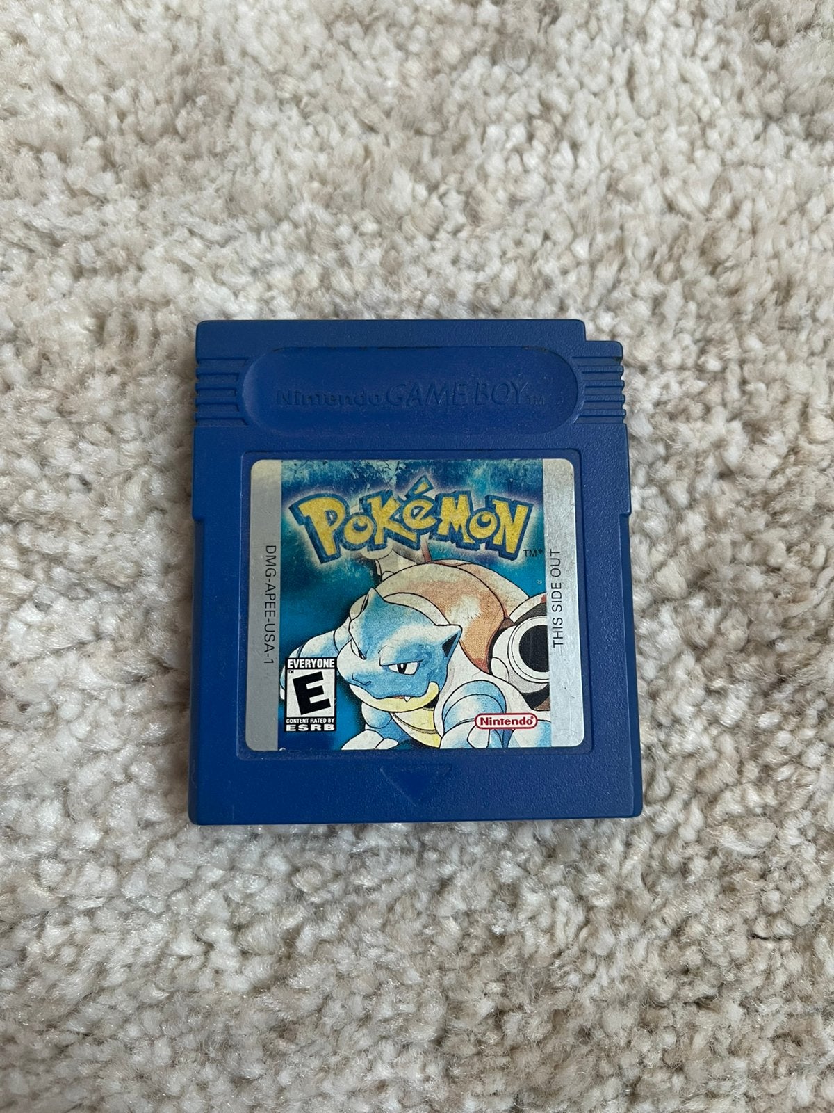 Pokémon Blue Version – Nintendo Game Boy, Ophalen, Gebruikt