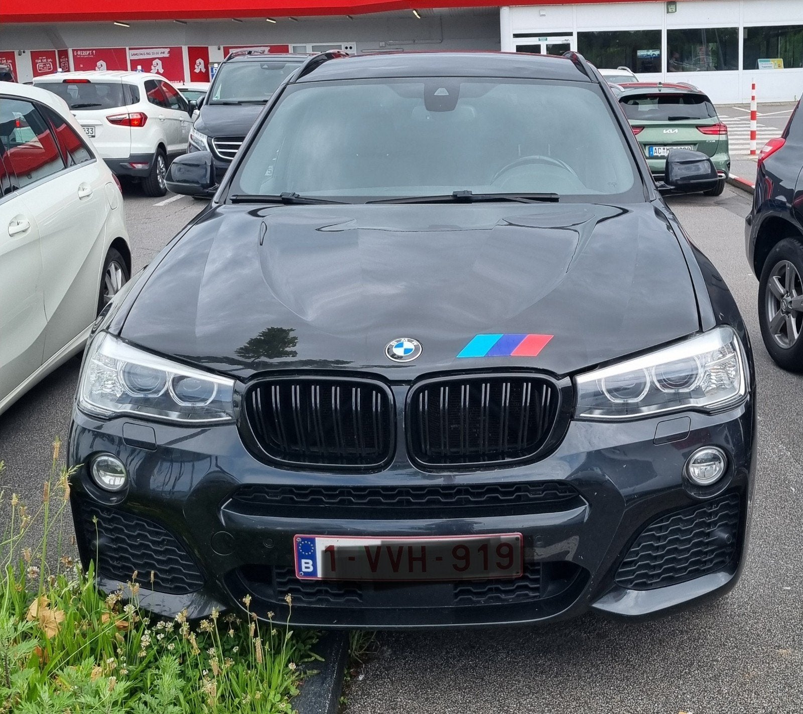 BMW X3 F25 2.0d X drive Facelift M pakket, Auto's, BMW, Automaat, 1995 cc, Leder en Stof, Zwart