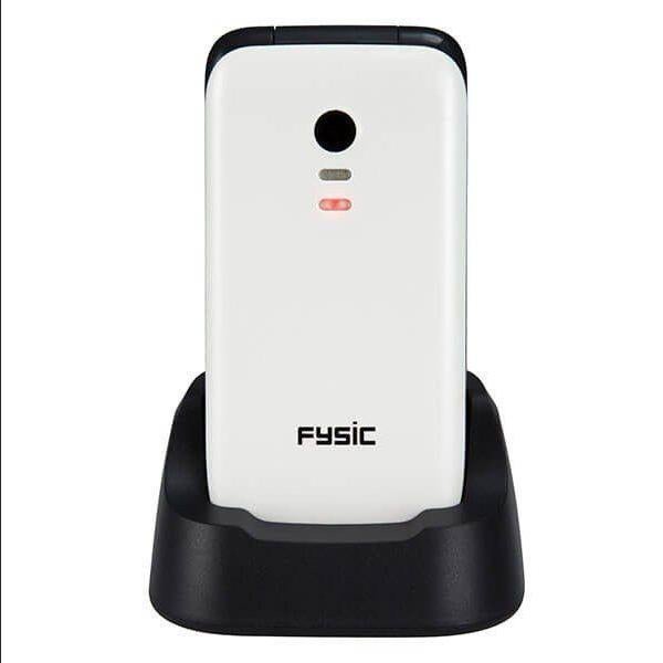 Fysic FM-9710WT Senioren Klaptelefoon - Wit prijs 50 ,euro, Télécoms, Téléphonie mobile | Samsung, Comme neuf, Autres modèles