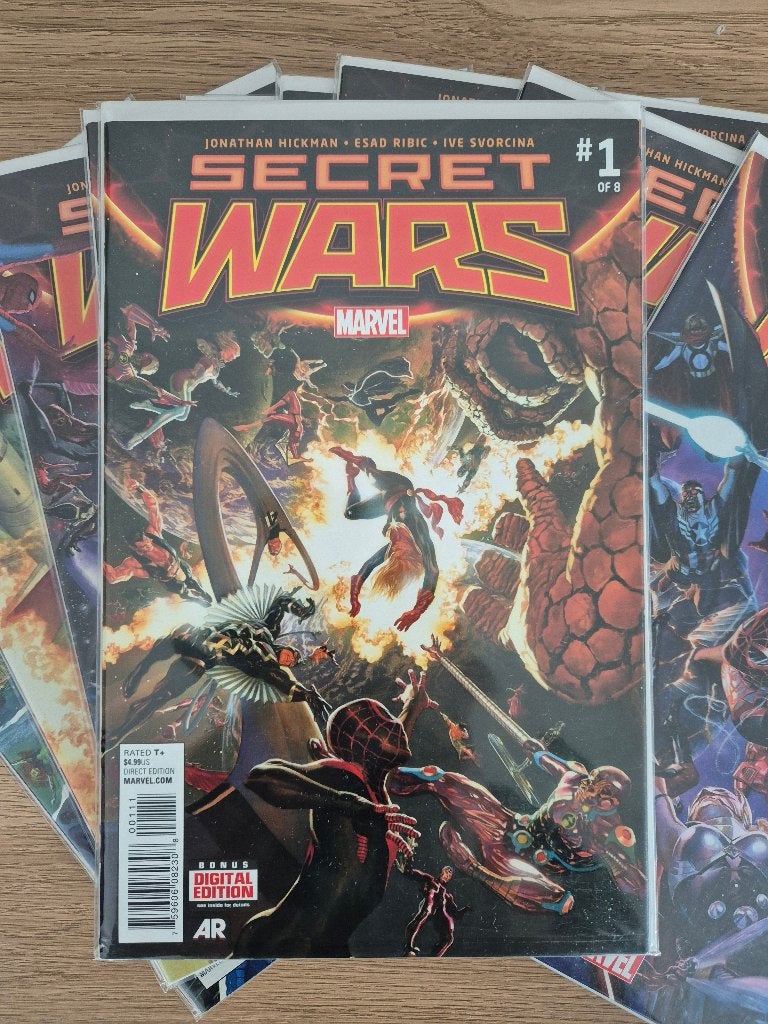 Secret wars 1-9, Boeken, Strips | Comics, Complete serie of reeks, Ophalen of Verzenden, Zo goed als nieuw, Amerika