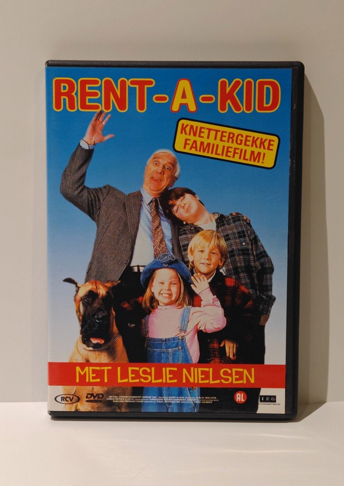 DVD Rent-A-Kid - Le film Crazy Family avec Leslie Nielsen, Enlèvement ou Envoi, Anglais, Tous les âges, Néerlandais