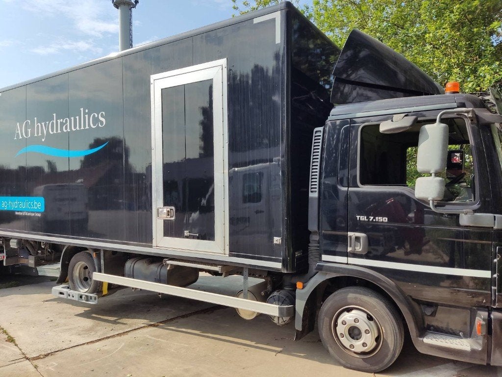 MAN TGL 7.150 4X2 BL / Automaat / 149.000 Km, Automaat, Stof, MAN, Zwart