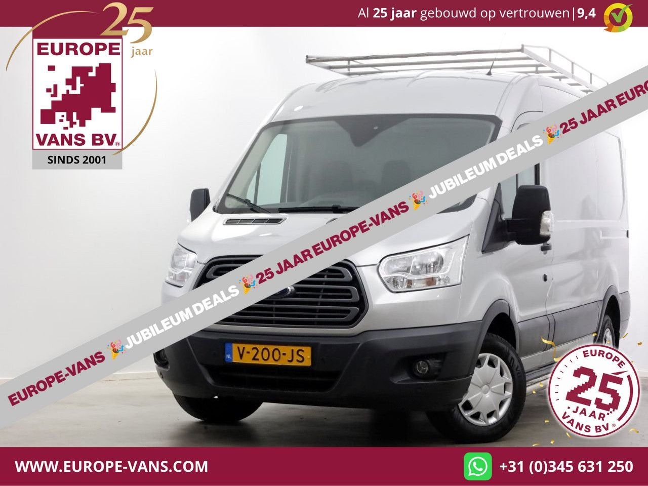 Ford Transit 290 2.0 TDCI 130pk E6 L2H2 Trend Airco/Camera/I, 174 g/km, Parkeersensor, Bedrijf, Ford