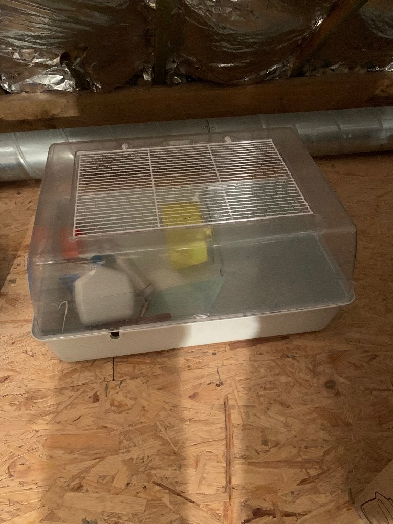 Hamsterkooi, Ophalen, Gebruikt