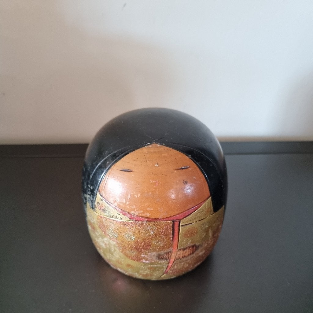 Een uniek gevormde Kokeshi-pop van Sekiguchi Toa, Verzenden