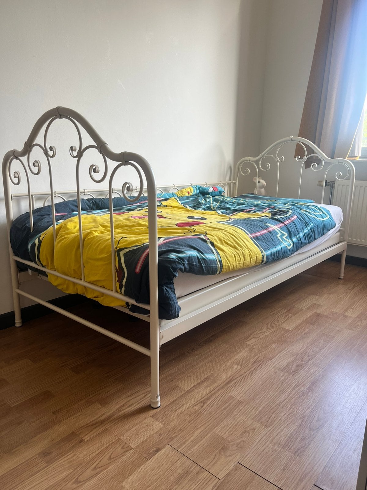 Kinderbed incl. Nieuwe matras - maisons du monde, Kinderen en Baby's, Ophalen, 85 tot 100 cm, Zo goed als nieuw, Matras