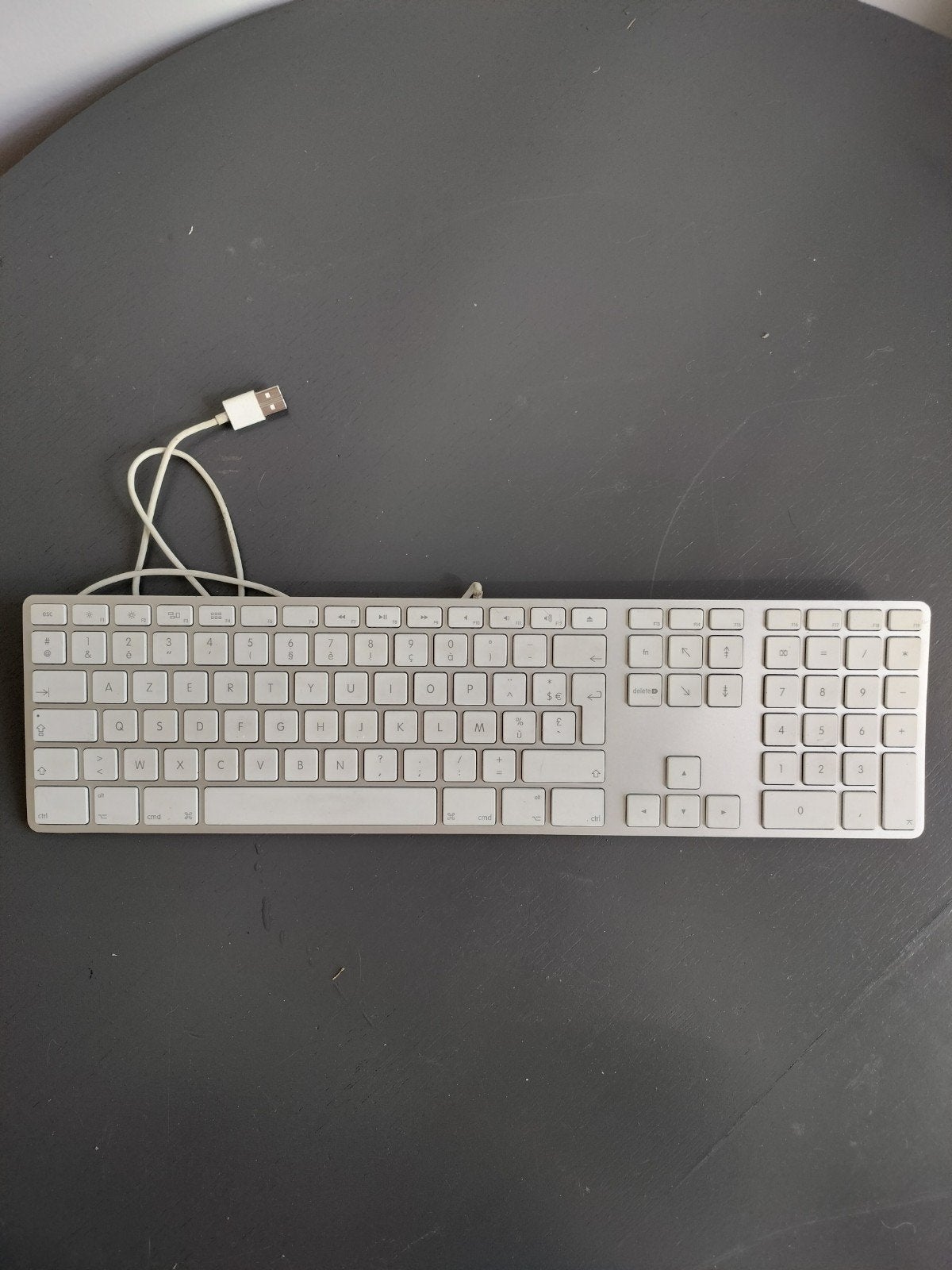 Clavier Apple A1243 USb, Enlèvement