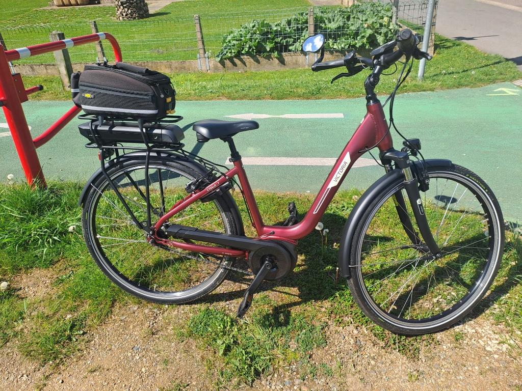 Vélo électrique Victoria moteur Bosch Active Line, Ophalen, Zo goed als nieuw, 50 km per accu of meer, Overige merken