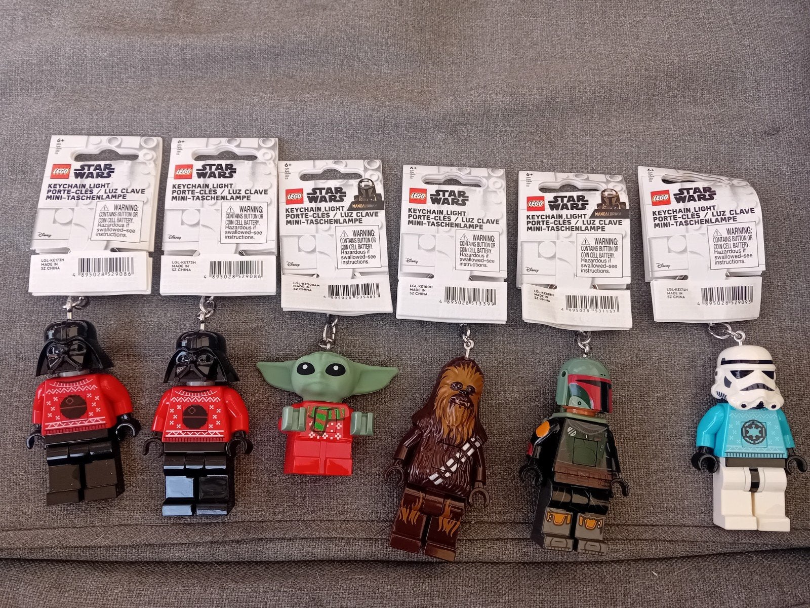 Star Wars Lego Sleutelhangers met licht te koop., Kinderen en Baby's, Speelgoed | Duplo en Lego, Ophalen, Lego, Star Wars