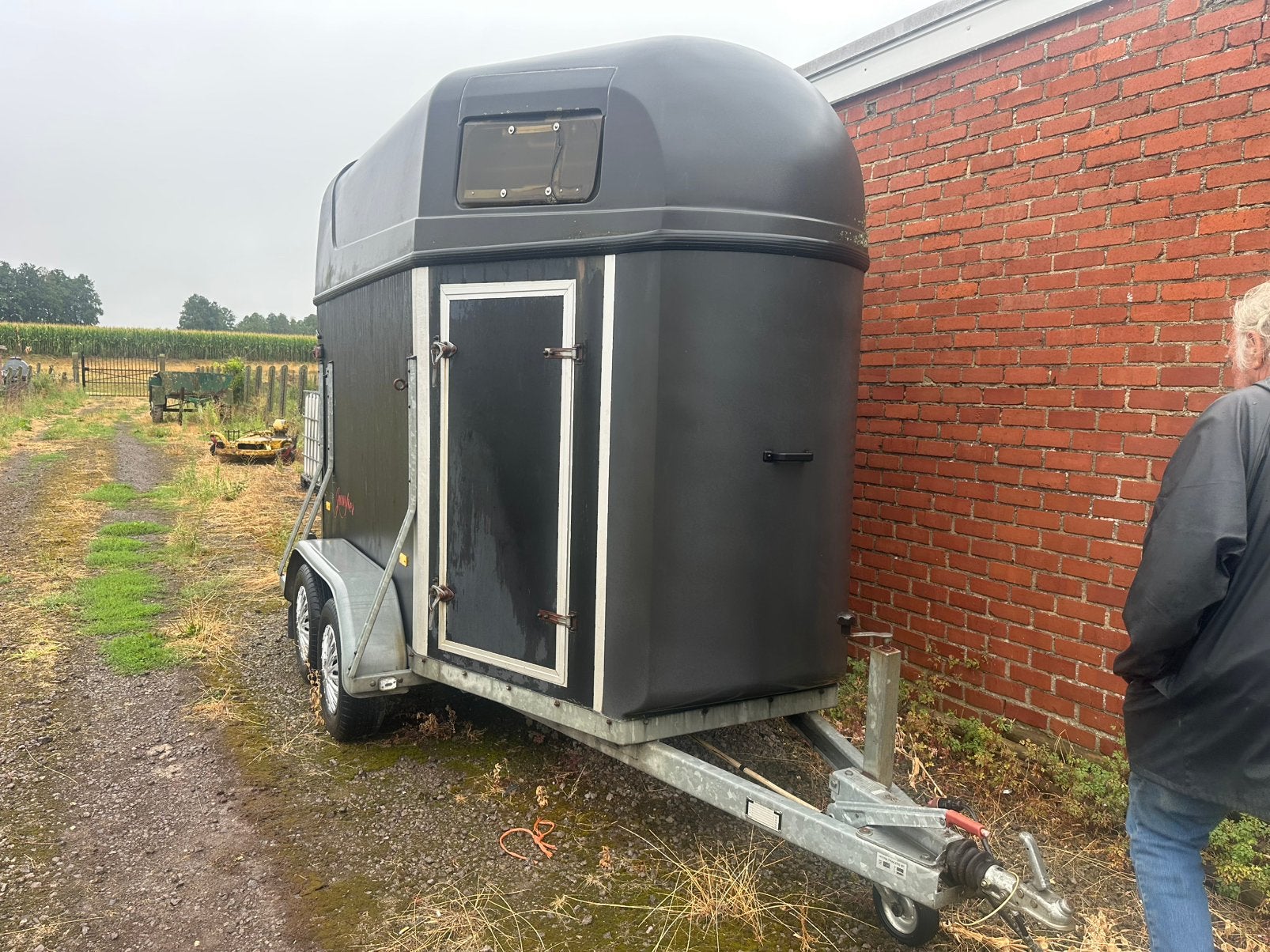 Paarden trailer  Hotra 2000kg, Dieren en Toebehoren, Ophalen, Zo goed als nieuw, Polyester, 2-paards trailer