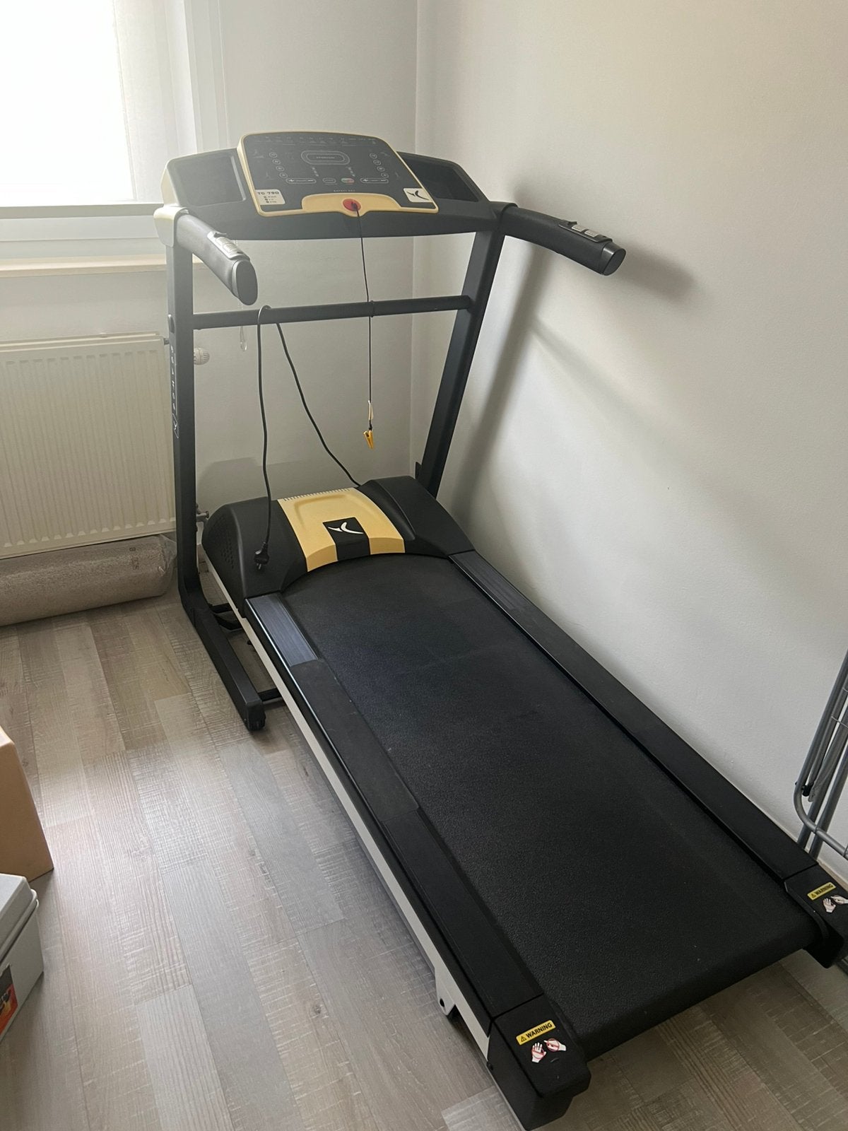 Domyos TC 790 loopband –elektrische helling, Sports & Fitness, Enlèvement, Comme neuf, Tapis roulant