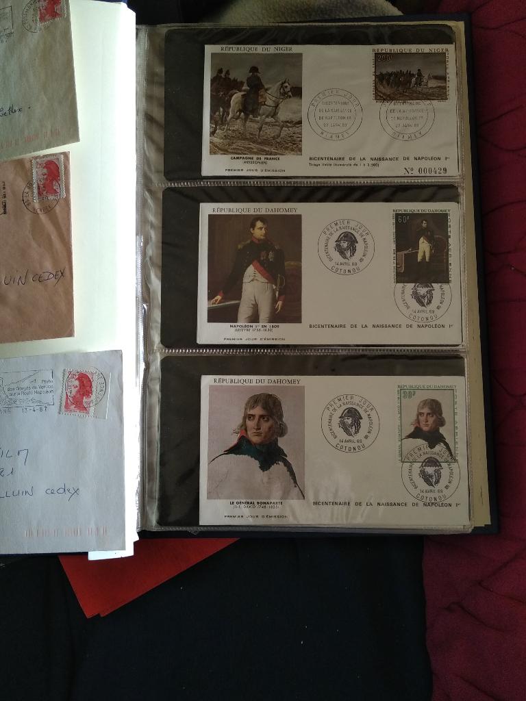 napoleon aanzicht kaarten kleur +- 300, Ophalen of Verzenden, 1940 tot 1960, Ongelopen, Politiek en Historie