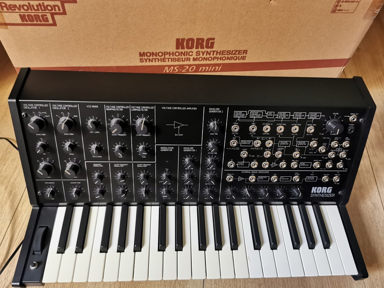 Korg ms-20 mini. Parfait état, Musique & Instruments, Enlèvement ou Envoi, Korg
