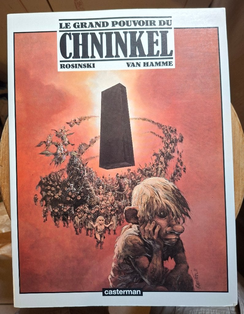 Chninkel/ le grand pouvoir, Boeken, Eén stripboek, Ophalen of Verzenden, Zo goed als nieuw, Rosinski - Van Hamme