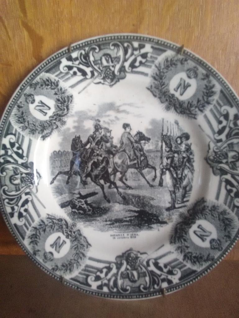 Napoléon assiette Bosch, Antiek en Kunst, Antiek | Keramiek en Aardewerk, Ophalen of Verzenden