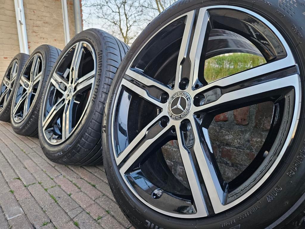 18" Mercedes Classe A W177 CLA C118 B W247 kit été 7,5mm, Autos : Pièces & Accessoires, Pneus & Jantes, Pneus et Jantes, Enlèvement ou Envoi