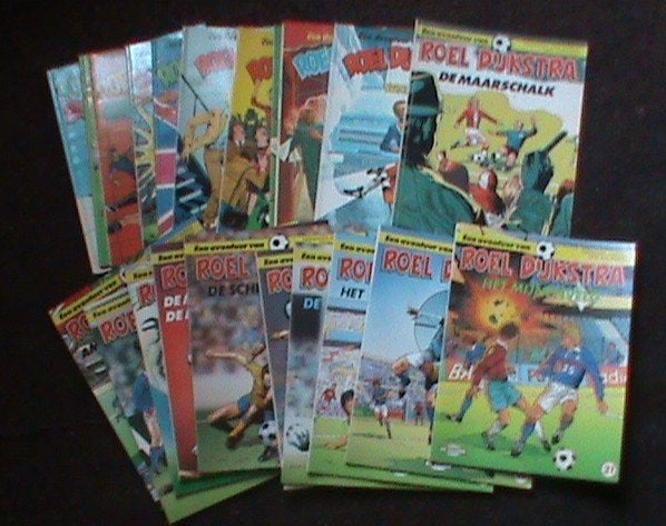 Roel Dijkstra compleet 21 delen, Boeken, Complete serie of reeks, Ophalen of Verzenden, Gelezen