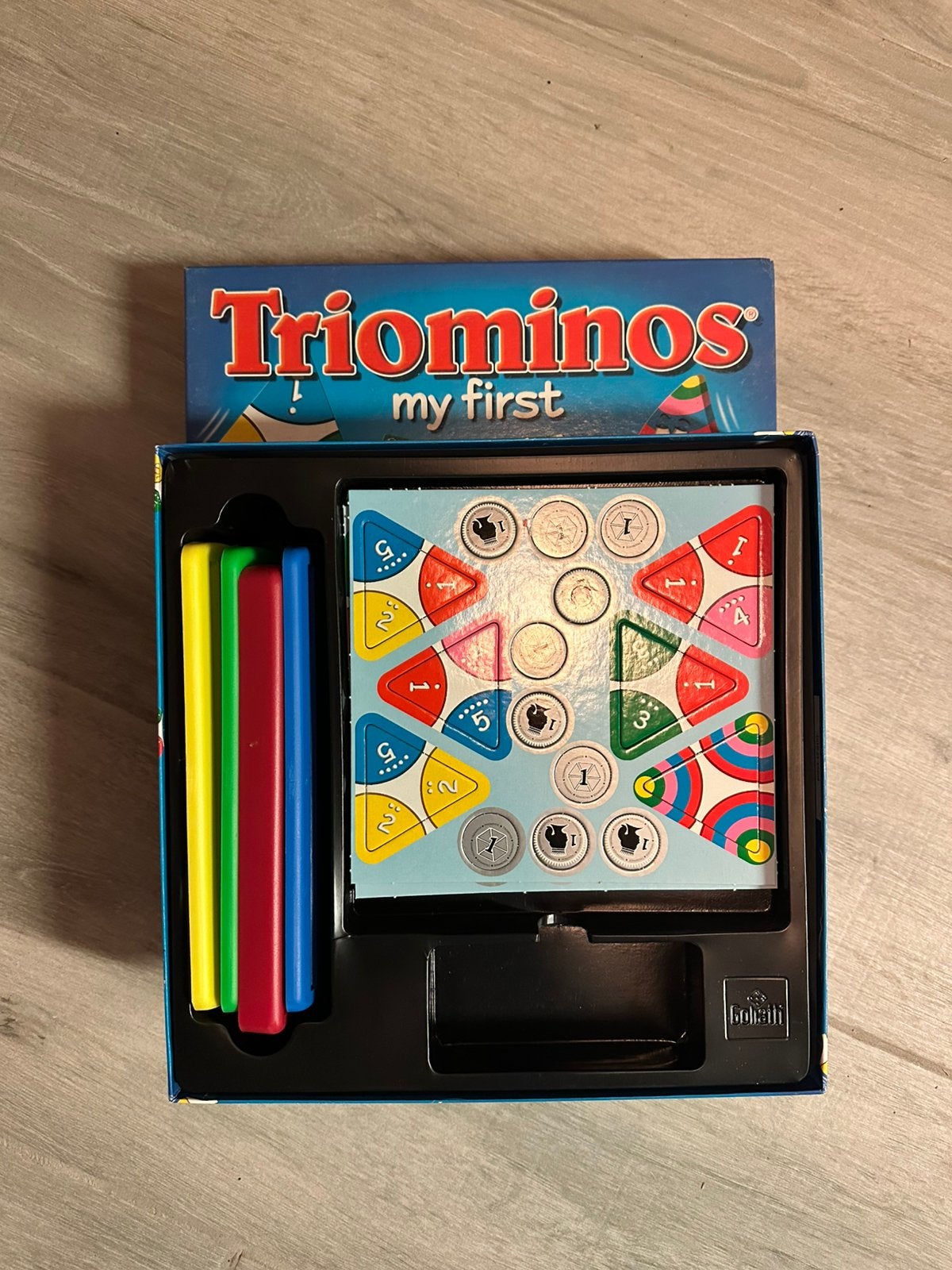 Triominos my first, Hobby en Vrije tijd, Gezelschapsspellen | Overige, Ophalen, Nieuw