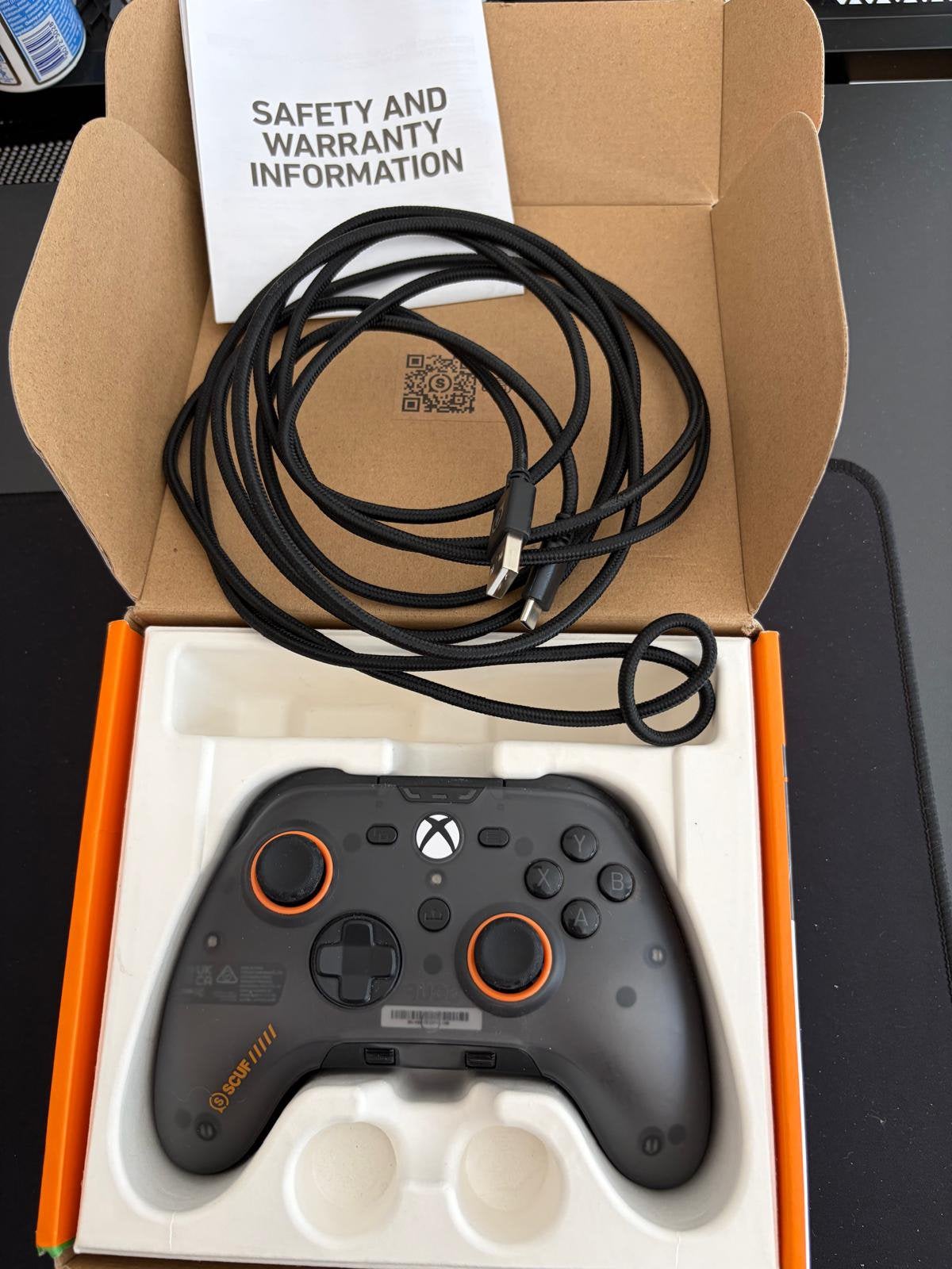 Manette scuf, Ophalen, Zo goed als nieuw