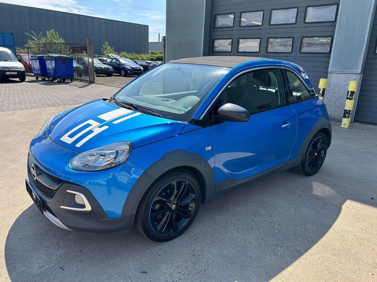 Opel ADAM ROCKS LEUKE WAGEN MET OPEN DAK ZIE FOTO'S, Blauw, Bedrijf, 90 pk, 66 kW