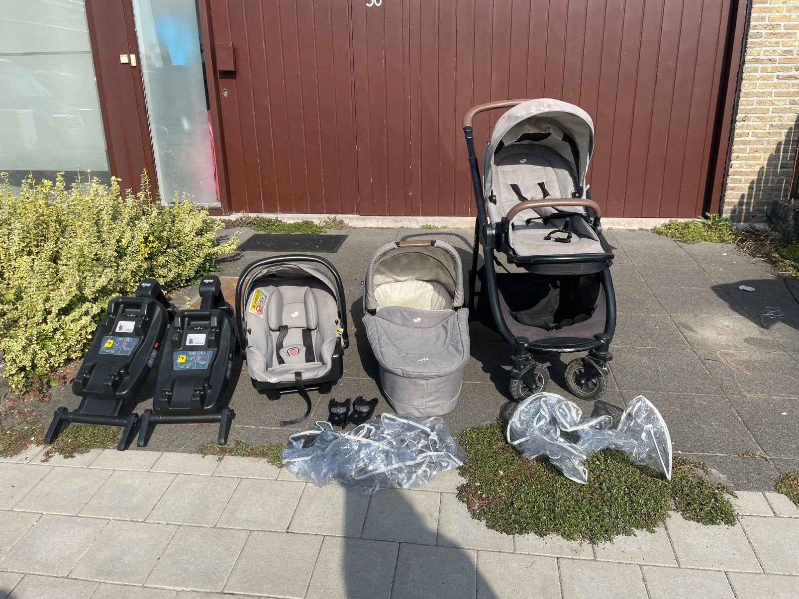 3-in-1 kinderwagen Joie, Gebruikt, Met autostoeltje, Ophalen, Kinderwagen
