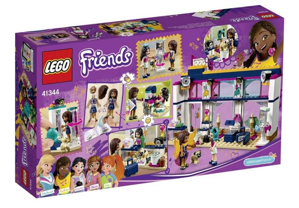 Lego Friends 41344 La Boutique d’accessoires d’Andrea, Ophalen of Verzenden, Zo goed als nieuw, Lego, Friends