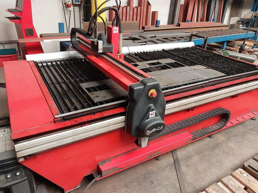 plasma cnc snijtafel, Ophalen, Gebruikt