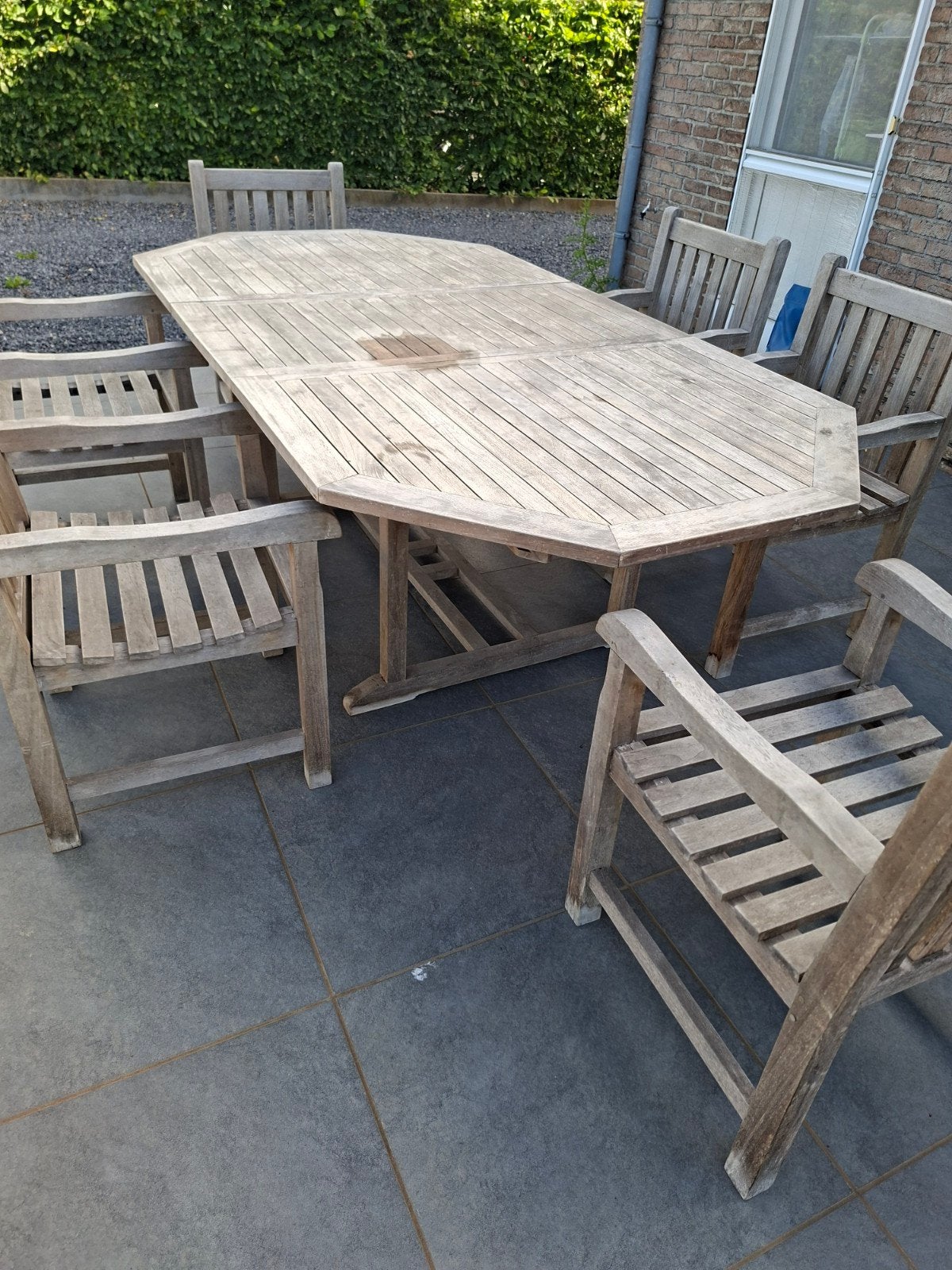 Teak tuinmeubel, Tuin en Terras, Ophalen