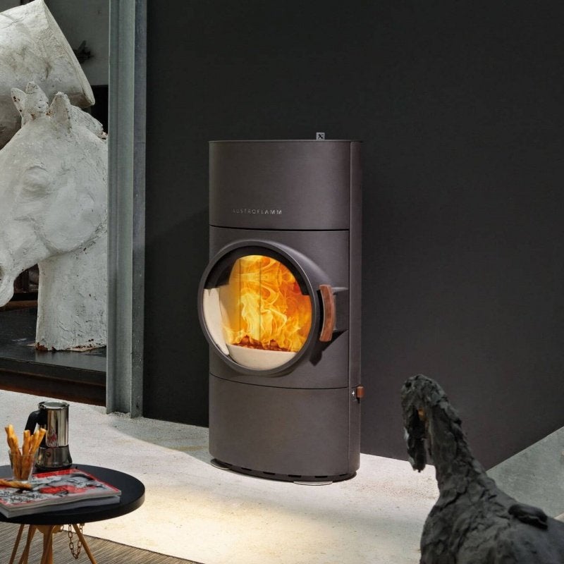 Houtkachel Austroflamm Clou X-tra  200 kg accumulatie, Meerkleurig, Overige materialen, Overige stijlen, Nieuw