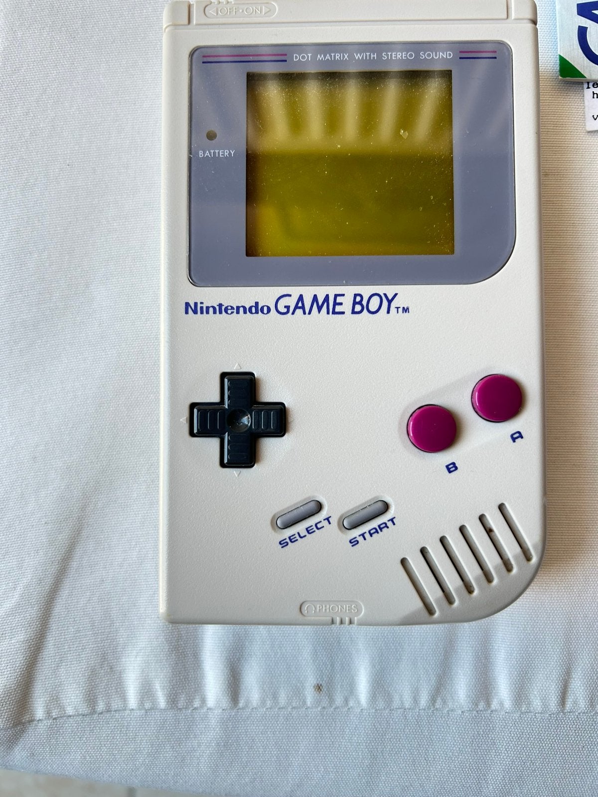 Nintendo Dmg-01 1989, Ophalen of Verzenden, Gebruikt, Met games