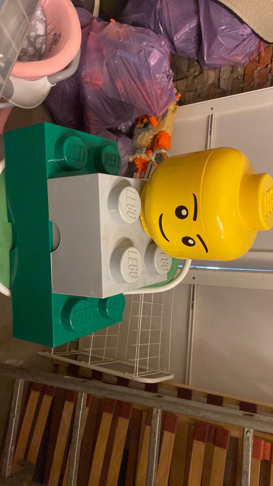 Lego, Enlèvement, Comme neuf