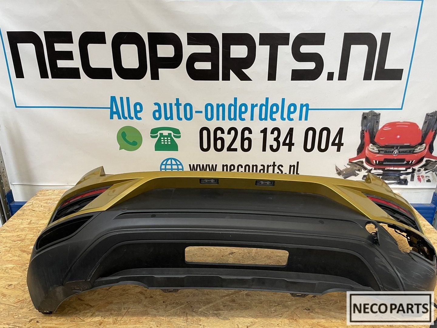 VW T-ROC ACHTERBUMPER BUMPER ORIGINEEL, Arrière, Volkswagen, -, Utilisé