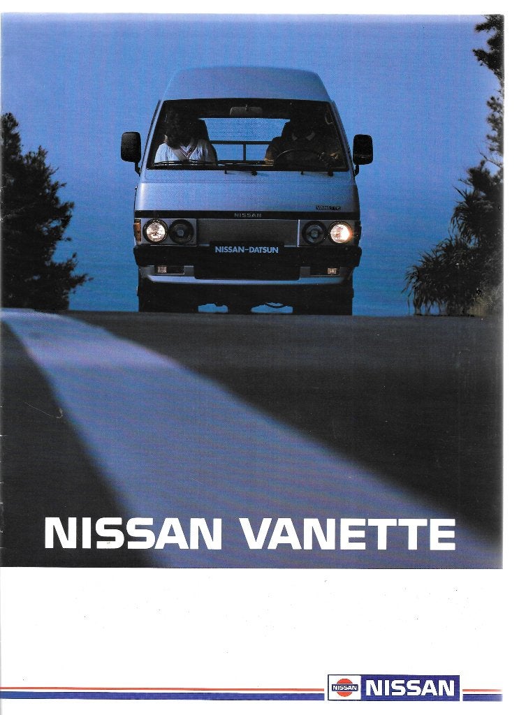 NISSAN VANETTE  1990, Livres, Enlèvement ou Envoi, Comme neuf, Nissan