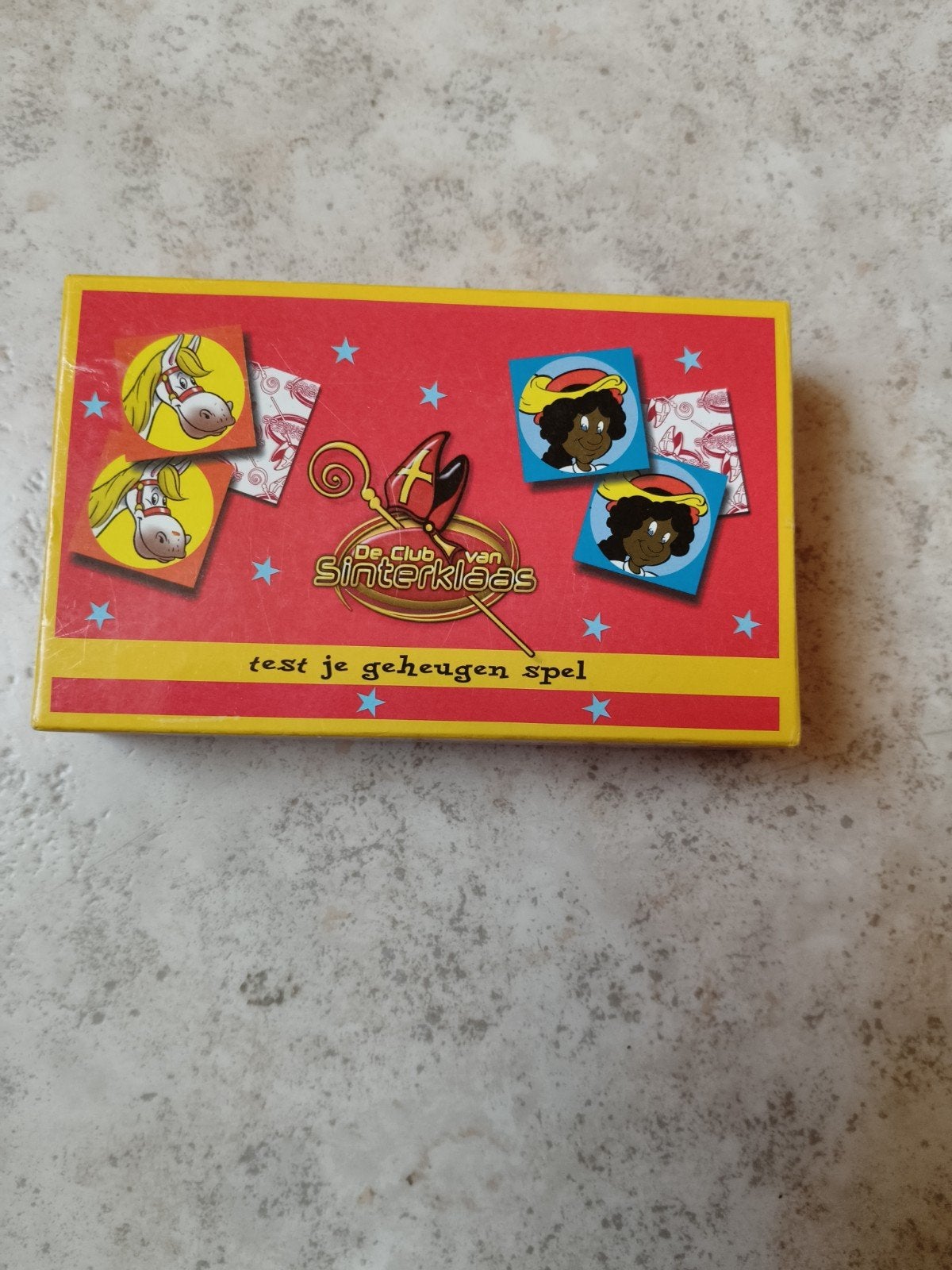 memory de club van Sinterklaas, Ophalen