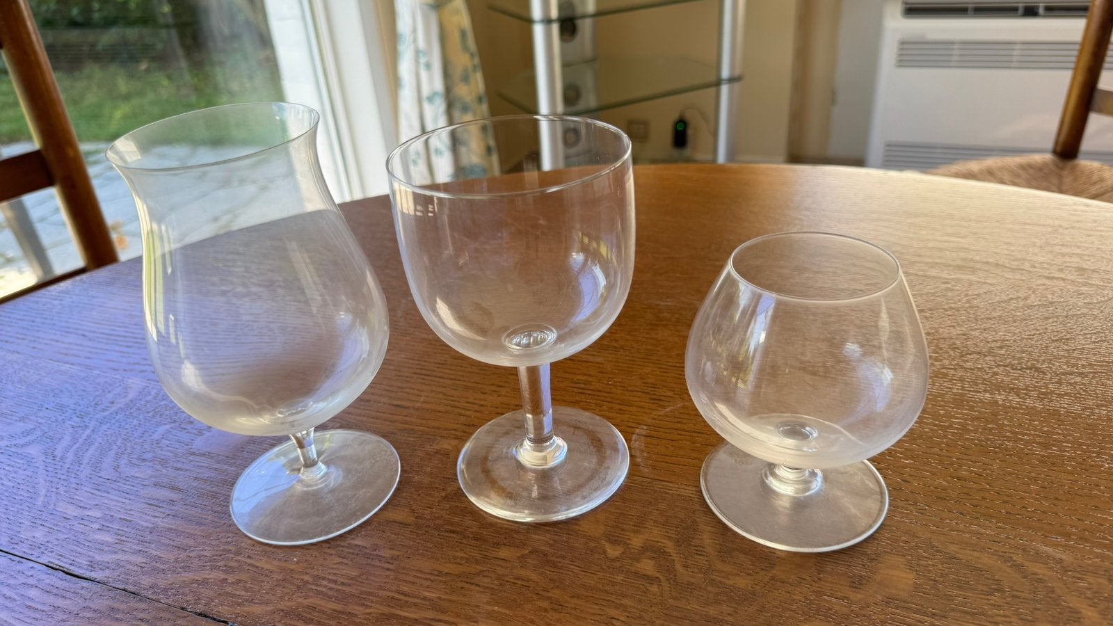 Rare 18 verres en cristal soufflé ultra-fin (collectionneur), Enlèvement