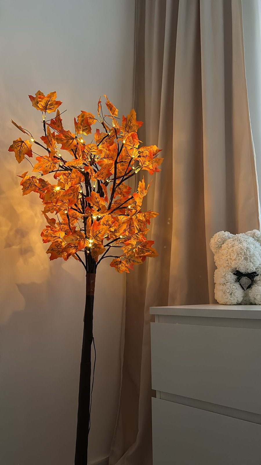 vloerlamp met LED-verlichting 150 cm – €79, Huis en Inrichting, Woonaccessoires | Kunstplanten en Kunstbloemen, Ophalen, Binnen