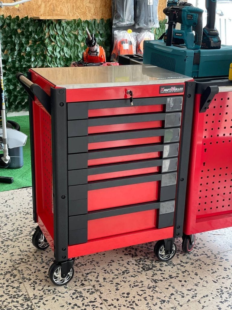 Servante d'atelier Inox KraftMüller, Auto diversen, Autogereedschap, Ophalen