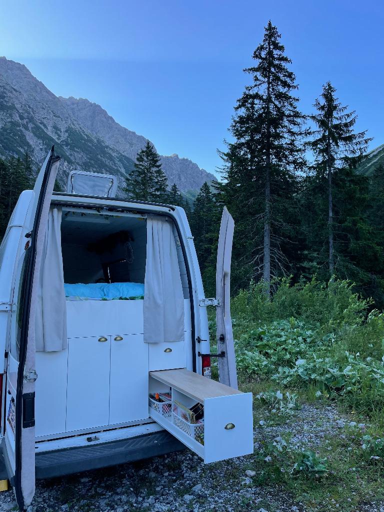 Camper Sunny ️, Caravanes & Camping, Camping-cars, Particulier, jusqu'à 2, Modèle Bus ou Fourgon aménagé, Ford, Ford, 5 à 6 mètres