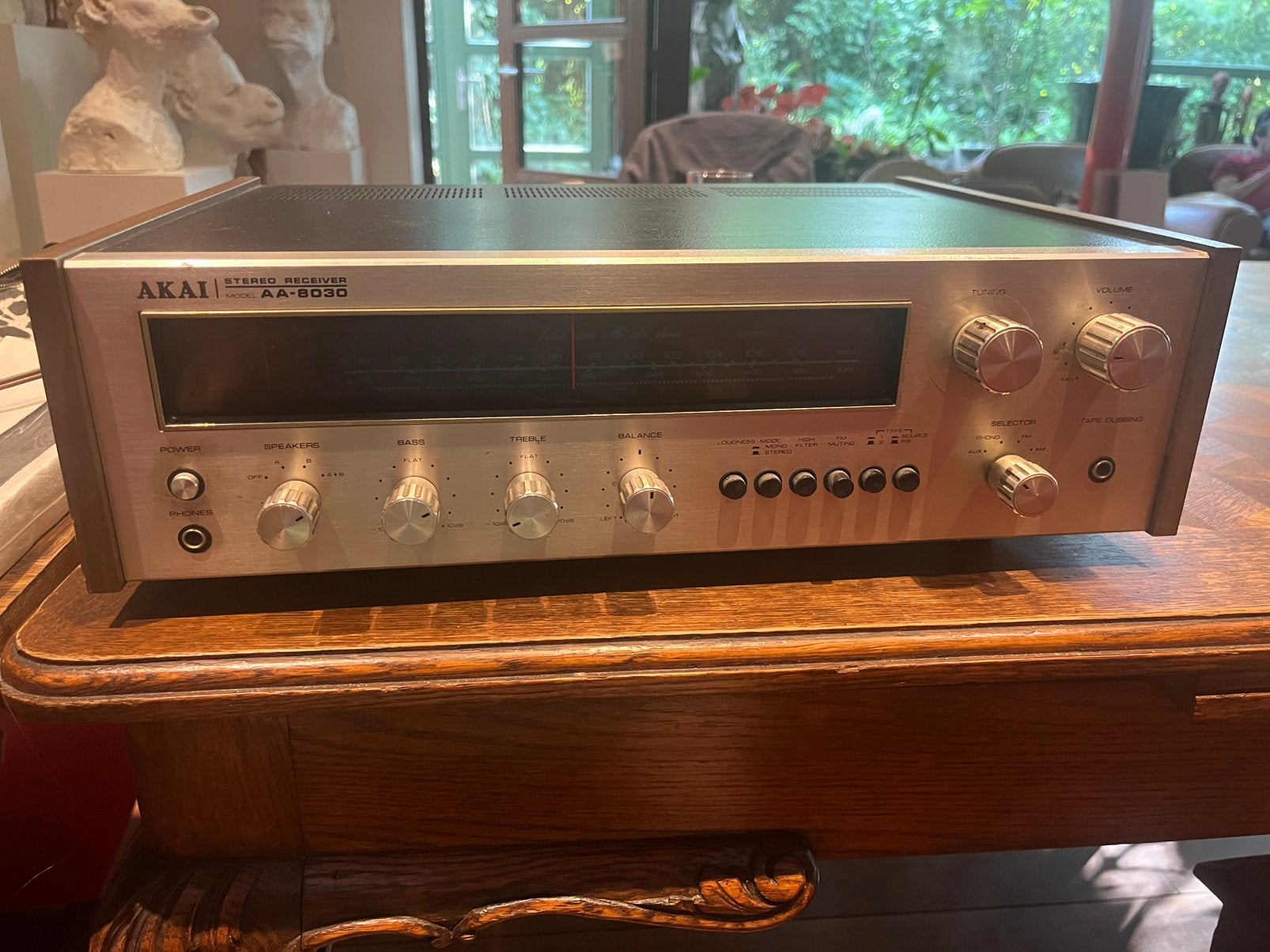 AKAI Stereo Receiver AA‑8030 (100V Japanse versie), TV, Hi-fi & Vidéo, Enlèvement, Stéréo