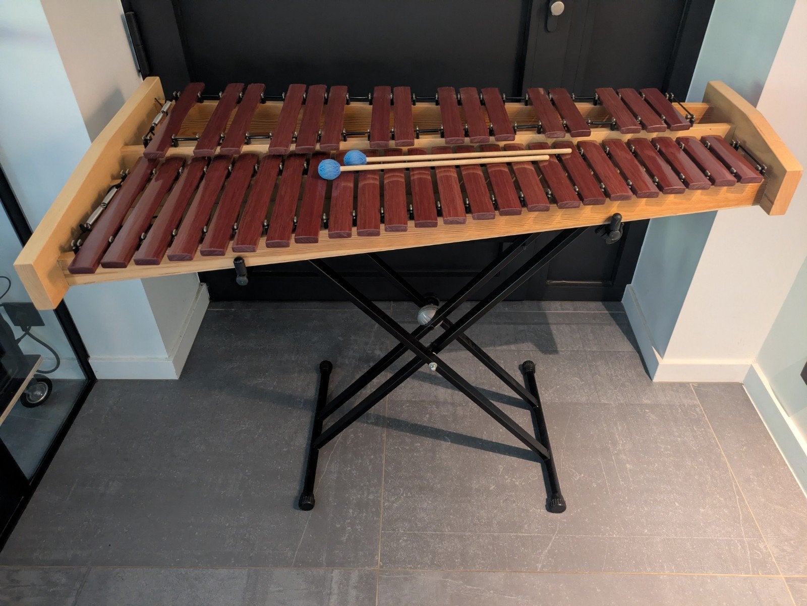 marimba, Ophalen
