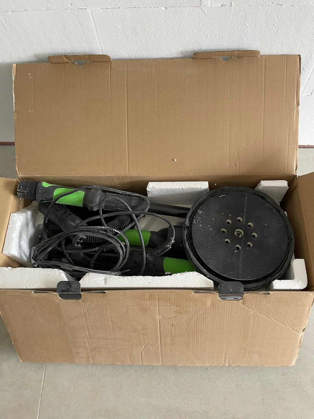 Wand - plafond schuurmachine, Doe-het-zelf en Bouw, Ophalen, Zo goed als nieuw